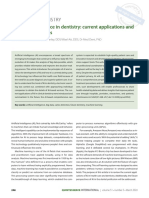 Artificial Intelligence in Dentistry Current Applications and Future Perspectives