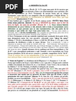 A Obediência da Fé