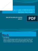 Critical Emergency Medicne Part 1