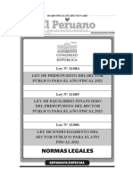 Ley_31084 LEY DE PRESUPUESTO DEL SECTOR PÚBLICO PARA EL AÑO FISCAL 2021