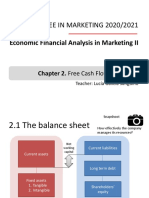 Marketing Degree FCF Estimation