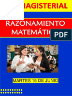 Razonamiento Matemático Martes 15 de Junio