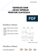 Klasifikasi Dan Indikasi Operasi Fraktur Clavicula (Dr. Andre)