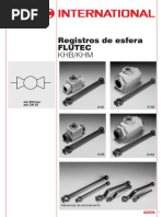 Valvulas Esfericas KHB KHM