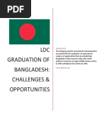 LDC Graduation of Bangladesh Challenges