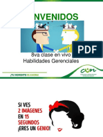 Habilidades Gerenciales Semana 8 Negociacion y Resolución de Conflictos