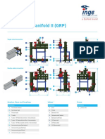 T-Rack 3.0 Manifold II (GRP) : Single-Sided Connection