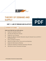 Theory of Demand and Supply