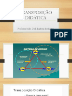 Transposição Didática: adaptação do conhecimento para o ensino