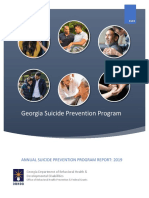 Suicide Prevention Program Annual Report 2019 DBHDD