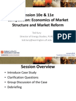 Session 10e & 11e Competition: Economics of Market Structure and Market Reform