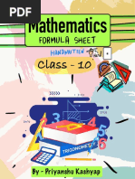Class 11 Differentiation Formulas | PDF