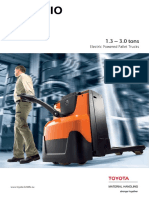 1.3 - 3.0 Tons: Electric Powered Pallet Trucks