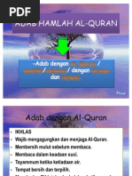 Adab Hamlah Al-Quran