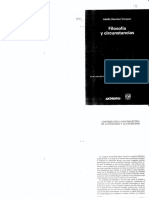 ASV. Filosofía y Circunstancias (Fragmento)