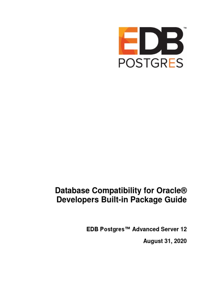 Database Compatibility For Oracle Developers Built-In Package Guide v12 |  PDF | Subroutine | Computing