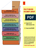 Health Imaging Document Library: Service Manual For The