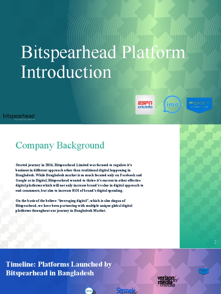 Bitspearhead Platform Introduction - 21 | PDF | Popular Culture & Media ...