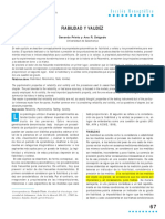 6. .Prieto  Delgado. 2010. Fiabilidad y validez