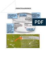 Etiqueta de Productos Alérgenos