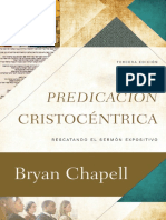 Bryan Chapell - La Predicación Cristocéntrica