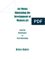 Artworks Illustrating The Development of Western Art