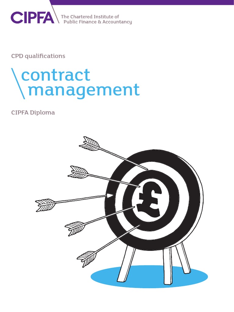 CIPFA Diploma in Contract Management | PDF | Diploma | Procurement