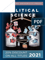 SUP 2021 Political Science Catalog