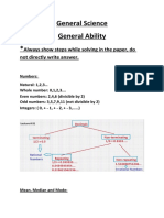General Science and Ability Css