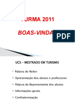 Boas-vindas_Turma_2011