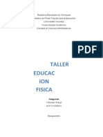 taller educacion fisica