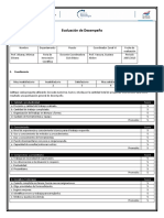 Evaluación de Desempeño