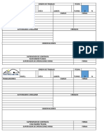 Formato de Orden de Trabajo D.R.M