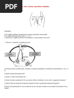 Atividade Teórico Prática Sobre Sistema Reprodutor Feminino