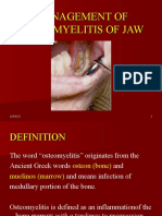 Management of Osteomyelitis of Jaw