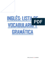 Preparacion Ingles Vocabulario