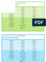 To Describe Settings: Using Higher Level Vocabulary: Fiction Writing