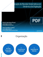 Digitação, Pisani, Lorena - 2014 - Aplicação de Revisão Sistemática em Organização