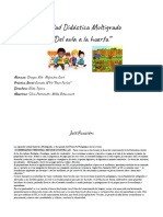 UNIDAD - Del Aula A La Huerta - Práctica Rural-Internado de Paso Farías-AÑO 2021