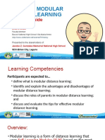 Surviving Modular Distance Learning: MDL Study Guide