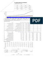 Quant Analyzer portfolio report highlights strategies and performance