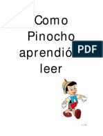 Como Pinocho Aprendio a Leer