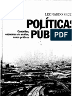 1.1. Leonardo Secchi - Políticas Públicas
