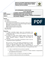 Acta Seguridad y Salud en El Trabajo