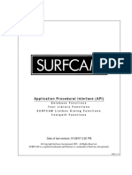 Surfcam 2005 API