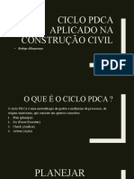 Ciclo PDCA Aplicado Na Construção Civil