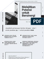 Melejitkan Potensi Untuk Bersinergi