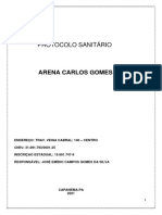 Protocolo Sanitário Arena Carlos Gomes 28 de Setembro