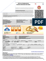 WL WL: Irctcs E-Ticketing Service Electronic Reservation Slip (Agent)