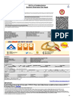 Irctcs E-Ticketing Service Electronic Reservation Slip (Agent)